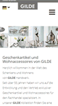 Mobile Screenshot of gildehandwerk.com