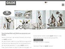 Tablet Screenshot of gildehandwerk.com